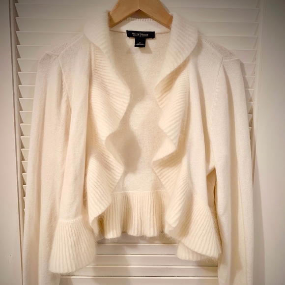 White House Black Market Sweaters - WHBM Wool Blend Cardigan